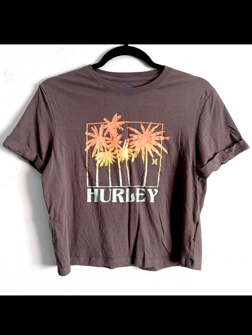Hurley Graphic Cropped Tee